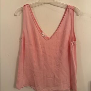 Escada Pink V-Neck Sleeveless Women's Top